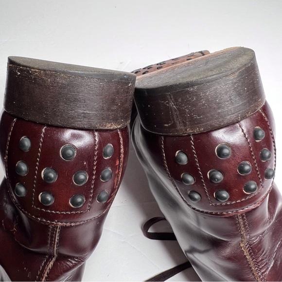Tod’s Lace-Up Pebble Sole Boots EU 40 Dapper Academia Victorian Steampunk main image 5
